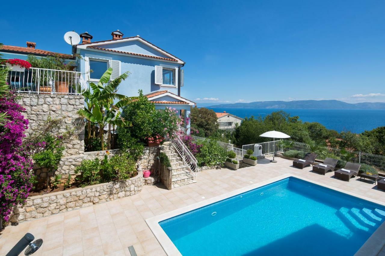 Villa Bella Vista - Apartments Labin  Dış mekan fotoğraf