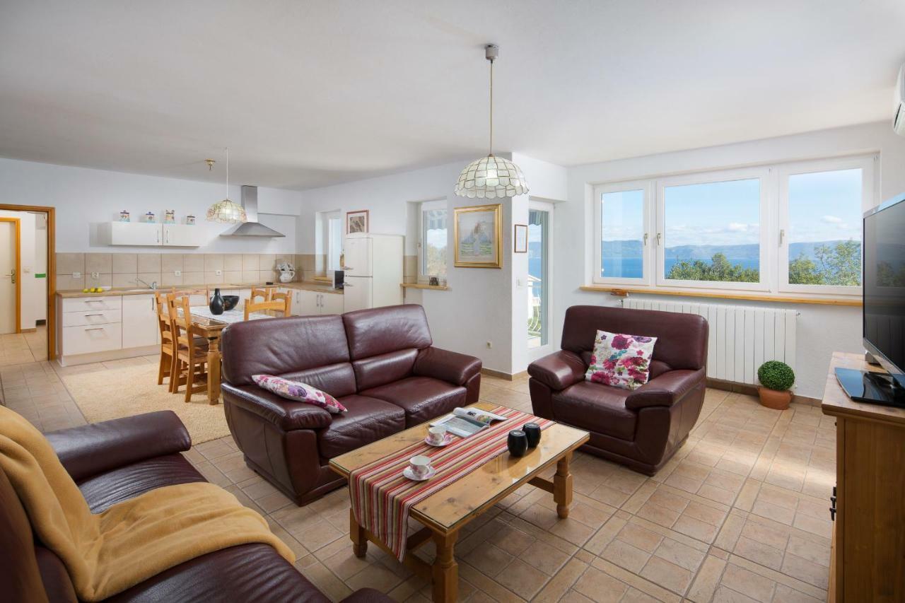 Villa Bella Vista - Apartments Labin  Dış mekan fotoğraf